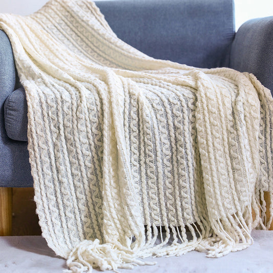 Jeté de canapé et couverture de sieste pour salon et dortoir